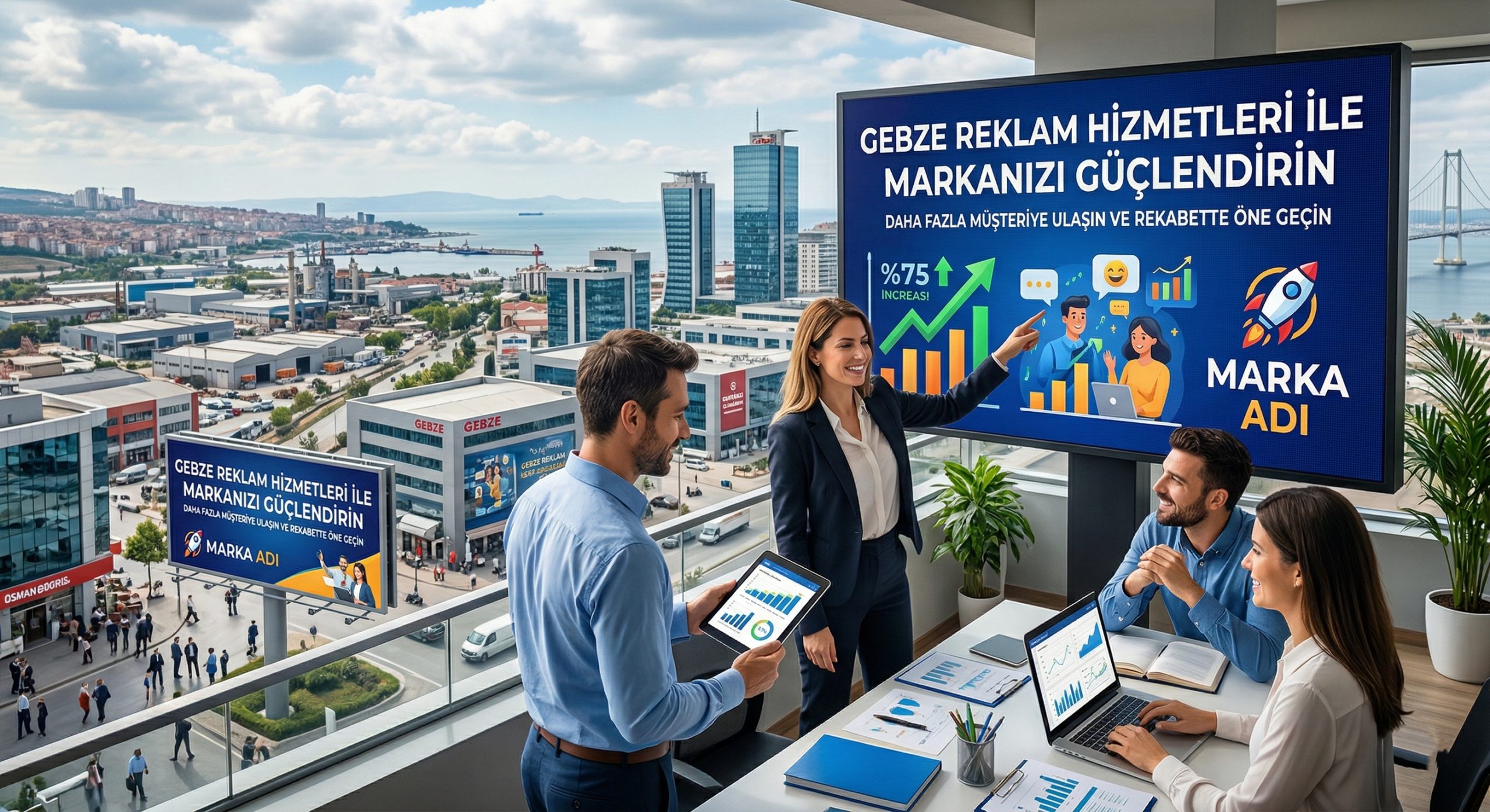 Gebze Reklam Hizmetleri ile Markanizi Guclendirin Daha Fazla Musteriye Ulasin ve Rekabette One Gecin scaled